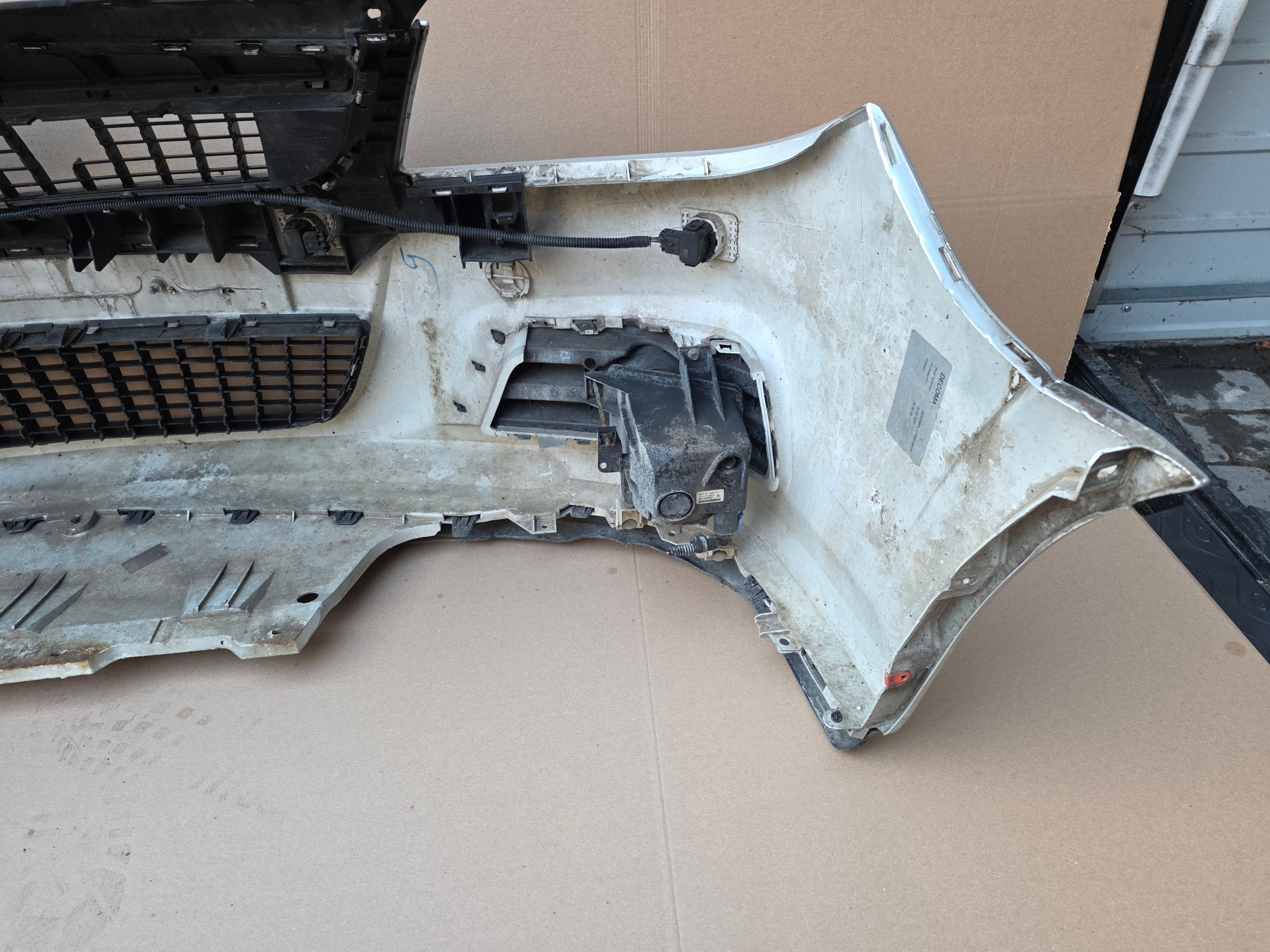 OPEL VECTRA C SIGNUM LIFT front bumper front grille 4 pdc sensors