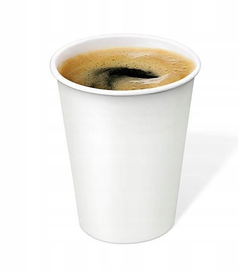 KUBKI PAPIEROWE 180ML DO KAWY NAPOJÓW BIAŁE 50SZT