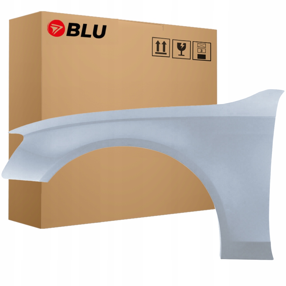 Blu Blatník Audi A4 B8 S4 LX7W levý stříbrný 07-11 přední pozink