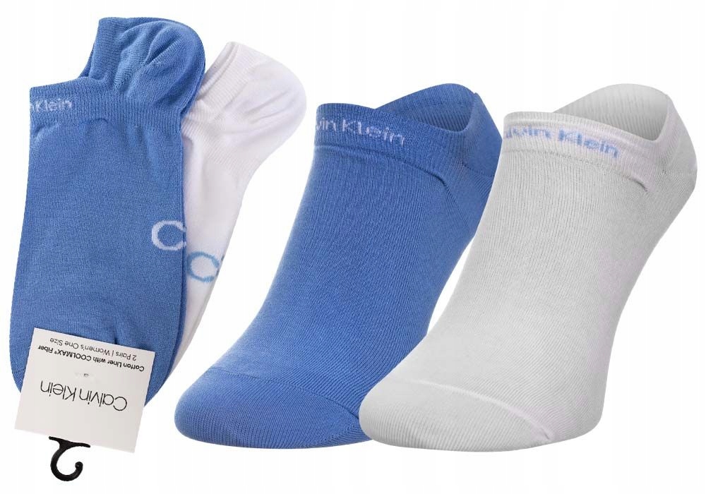 

Calvin Klein Stopki 2 Pary Blue/white r. 37-41