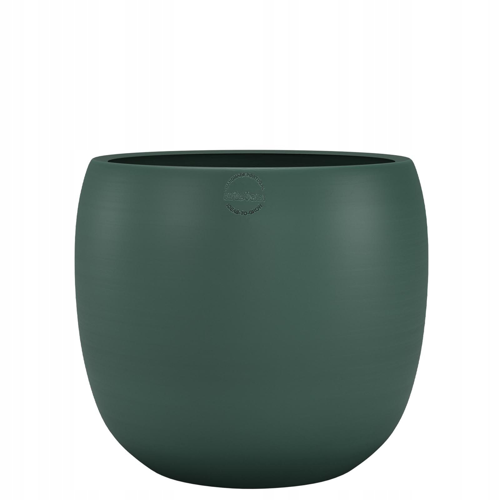 

Cibele 20/18 ceramiczne doniczki okrągłe zielone