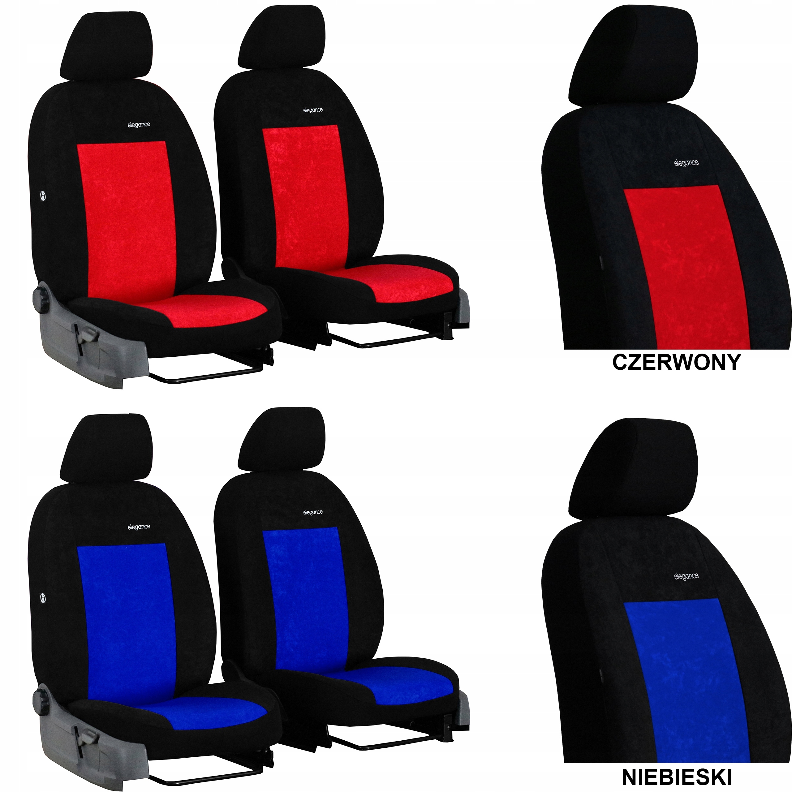 WELUR POKROWCE MIAROWE BUS DO RENAULT MASCOTT 1+1 Model Elegance