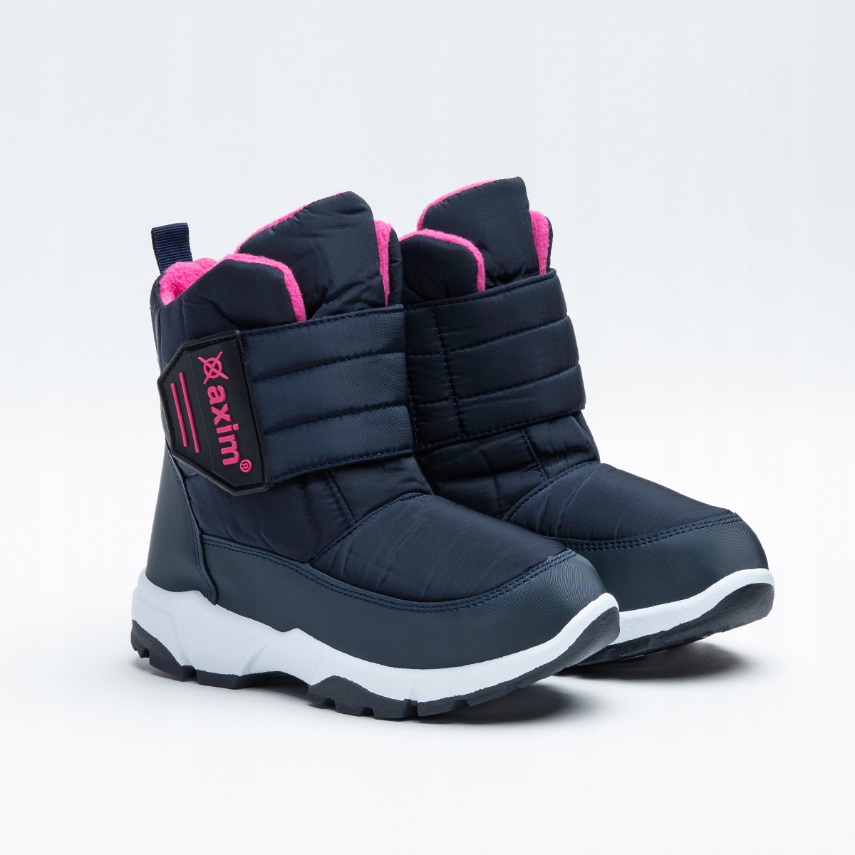 Śniegowce ocieplane na rzep lekkie miękkie Axim Bohater brak