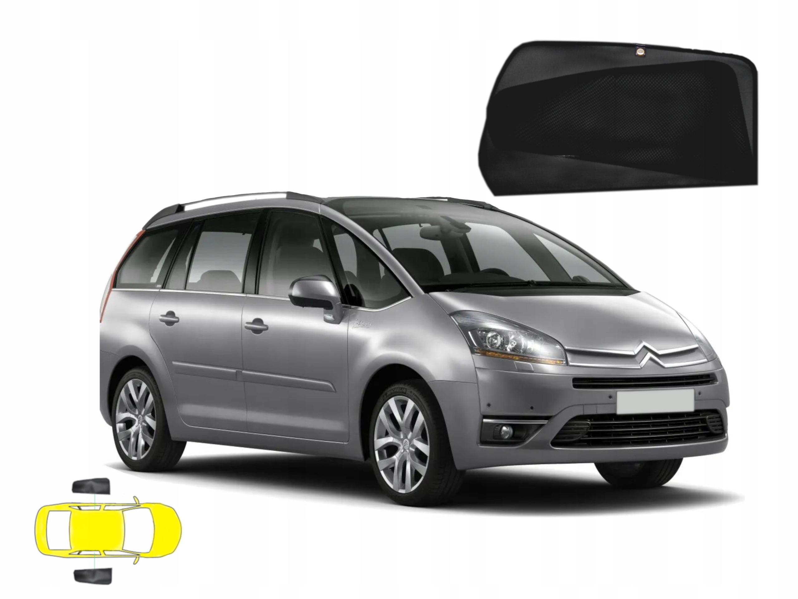 Sluneční clony: Citroen C4 Grand Picasso