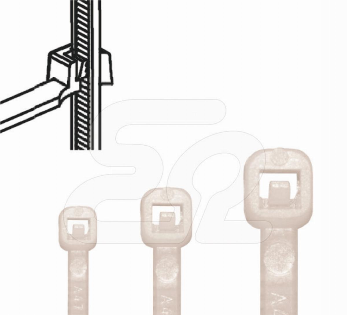 

Opaski kablowe Tk 30/3,6 Ergom E01TK-01010101001