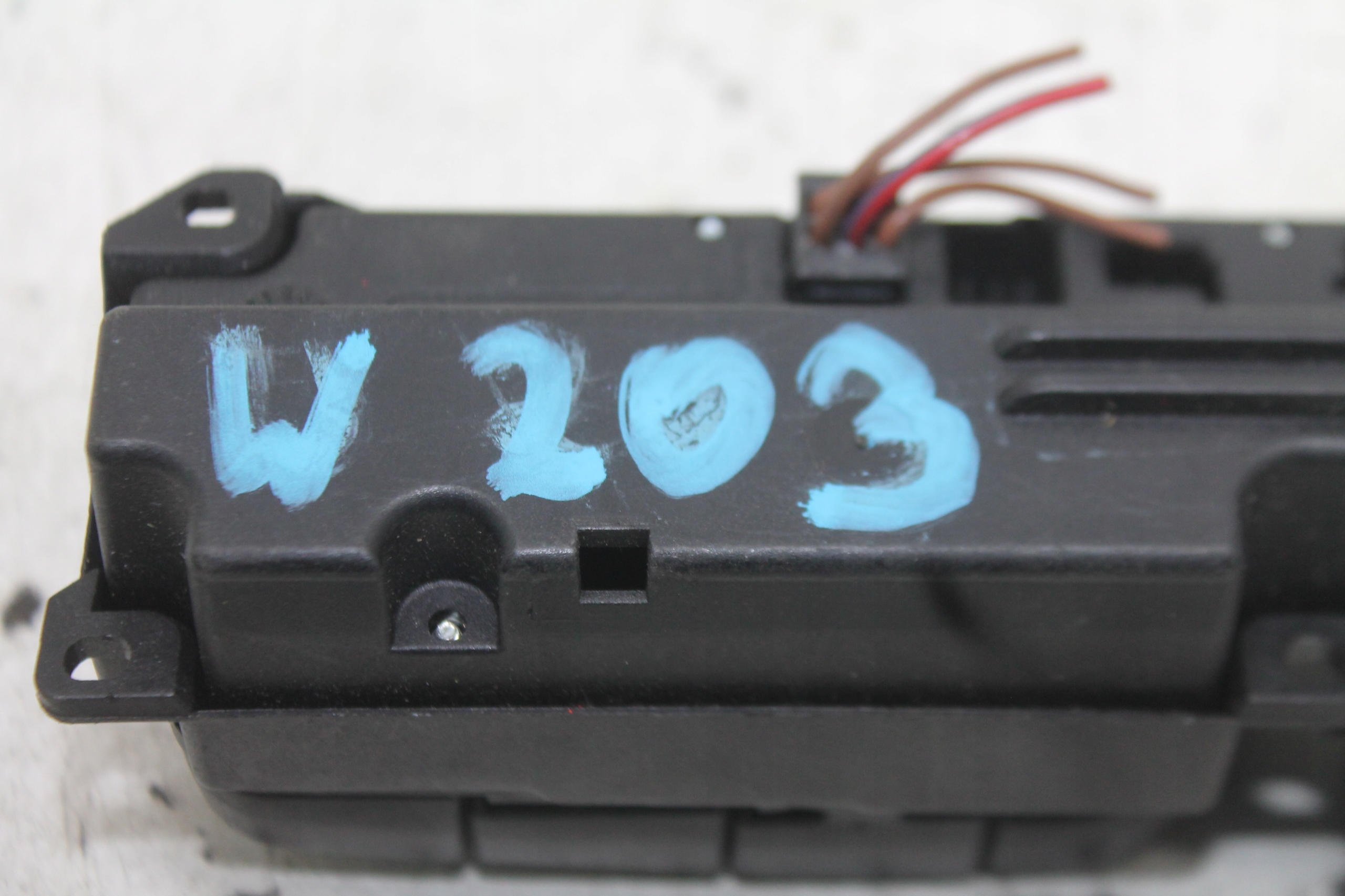 control panel 2038216658 MERCEDES W203
