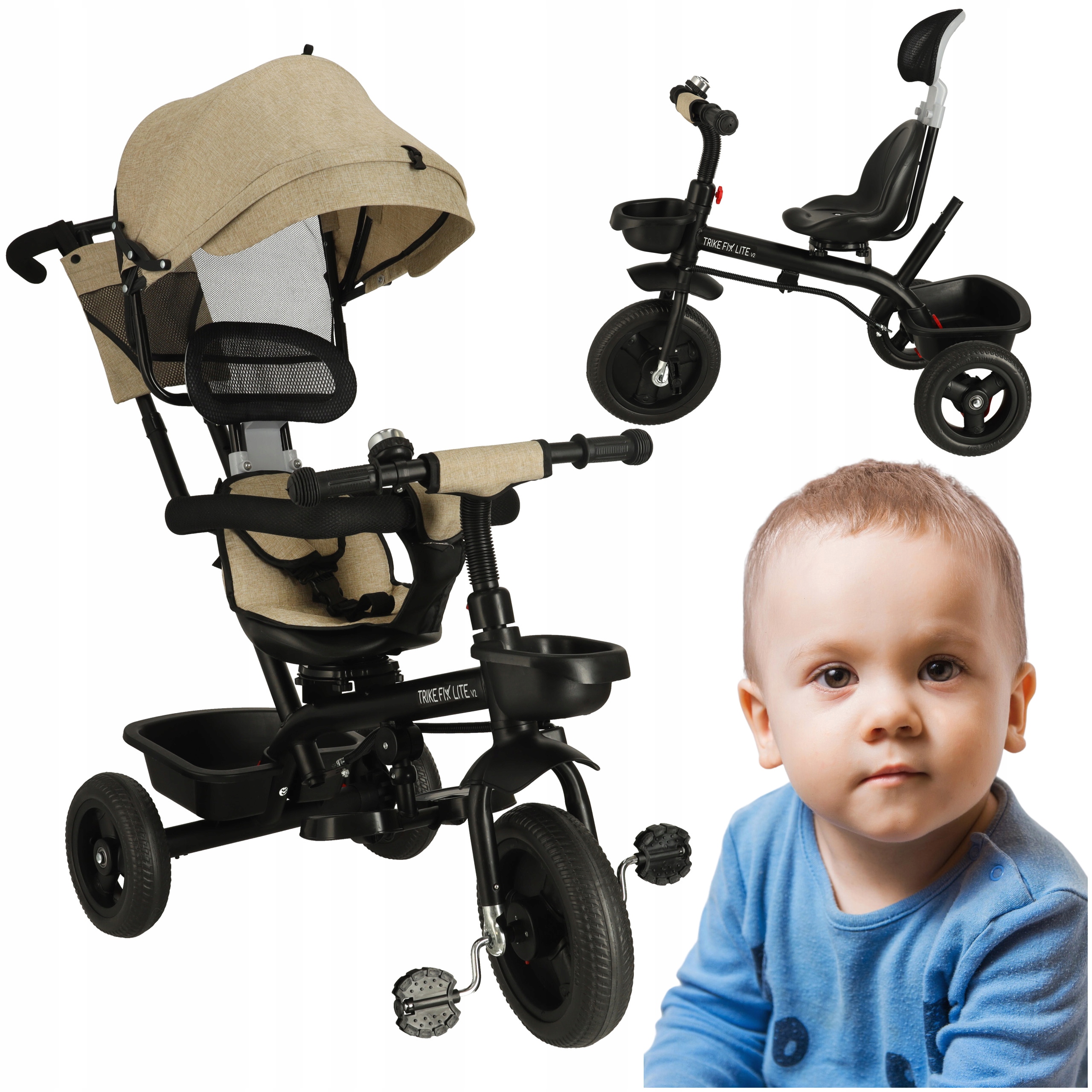 Rowerek trójkołowy Trike Fix Lite V2 rower jeździk