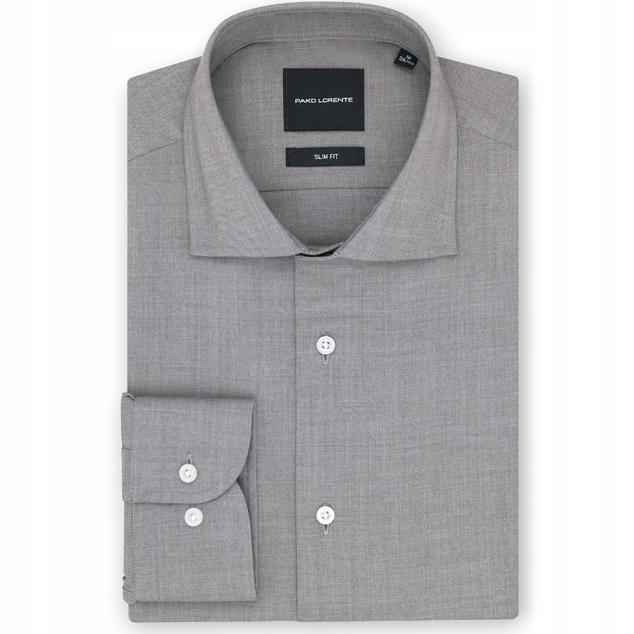 Pánské šedé tričko Pako Lorente slim fit ležérního stylu, vel 3XL