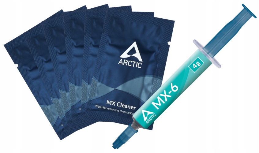 

Arctic MX-6 4G I 6SZT MX Cleaner, Wydajna Pasta