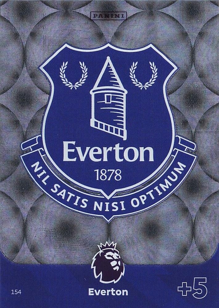 Premier League 2024 154 Club Crest Everton Panini