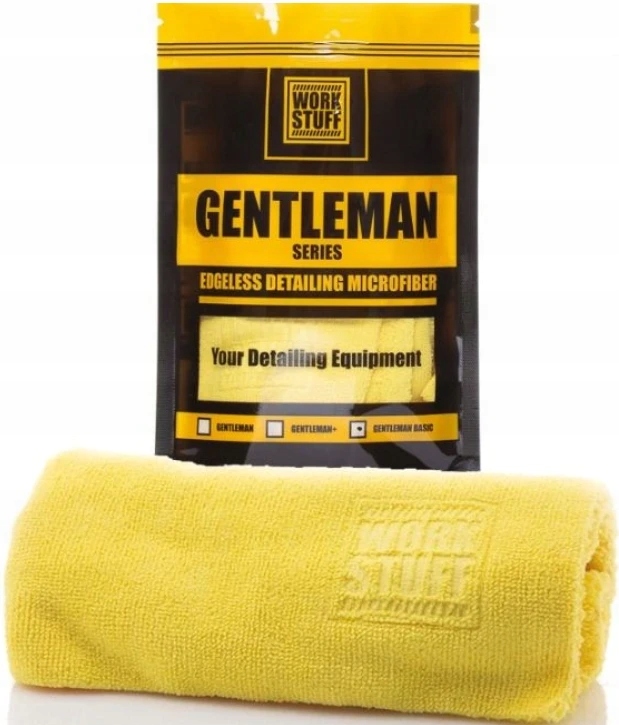 Work Stuff Mikrofibra Gentleman Basic 350gsm 40x40 żółta