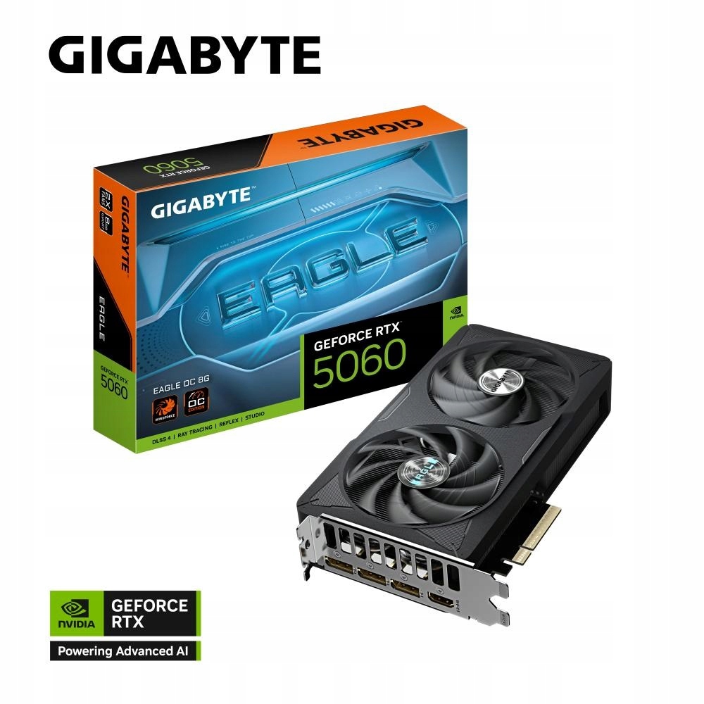 Gigabyte GeForce Rtx 5060 Eagle Oc 8GB GV-N5060EAGLE OC-8GD