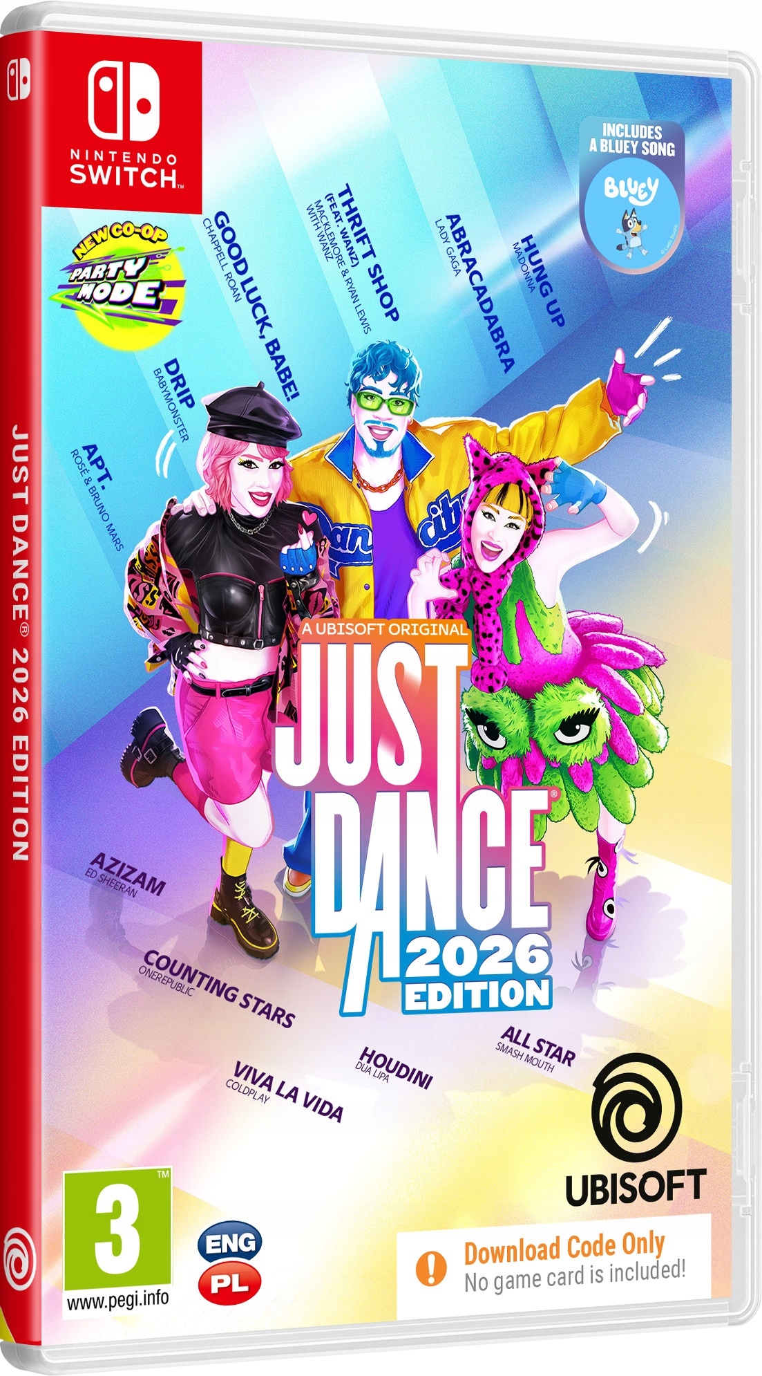 Just Dance 2026 Nintendo Switch pudełkowa