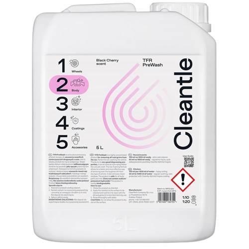 

Cleantle Traffic Film Remover Tfr Pre Wash 5L