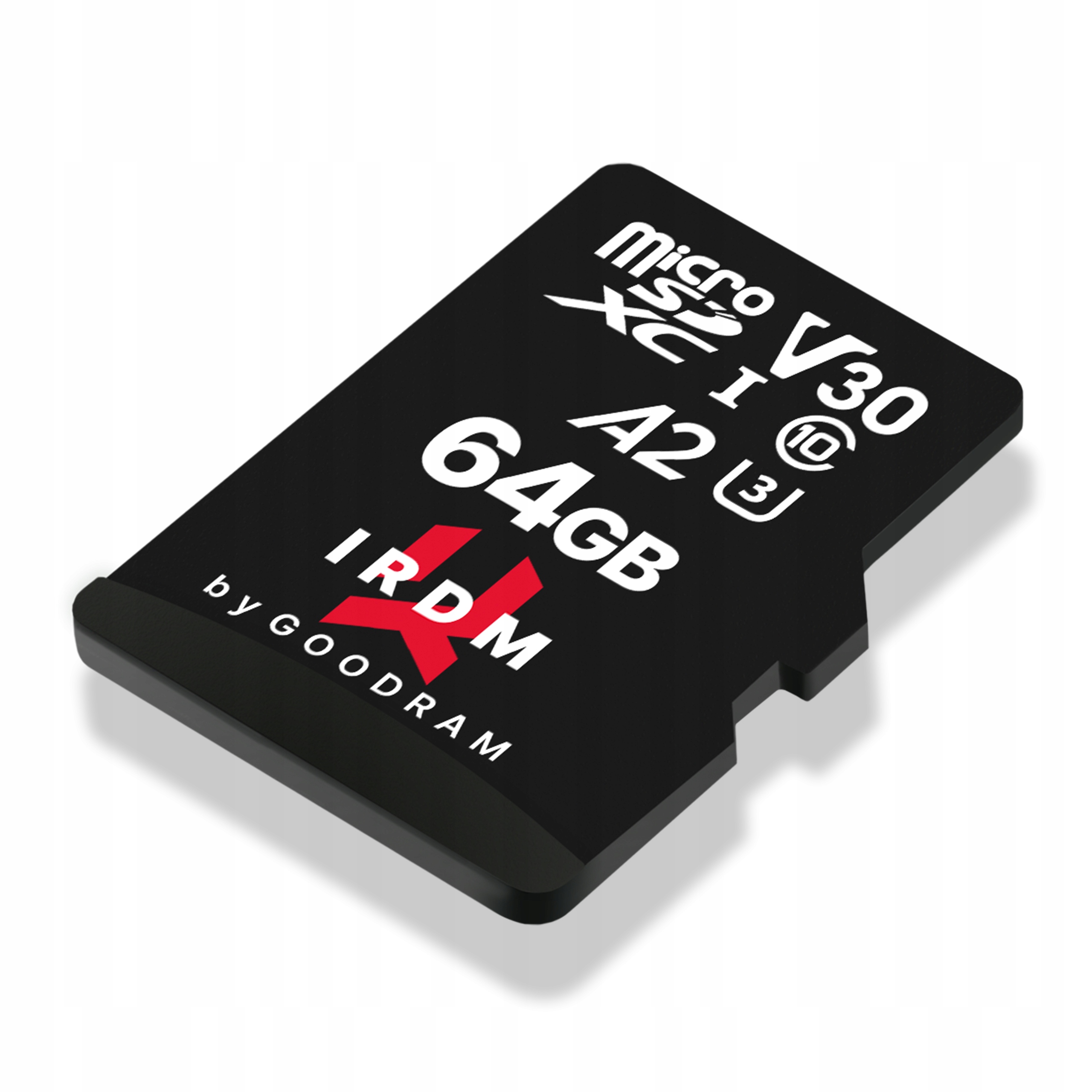 

Karta pamięci Goodram Irdm 64GB U3 A2 adapter
