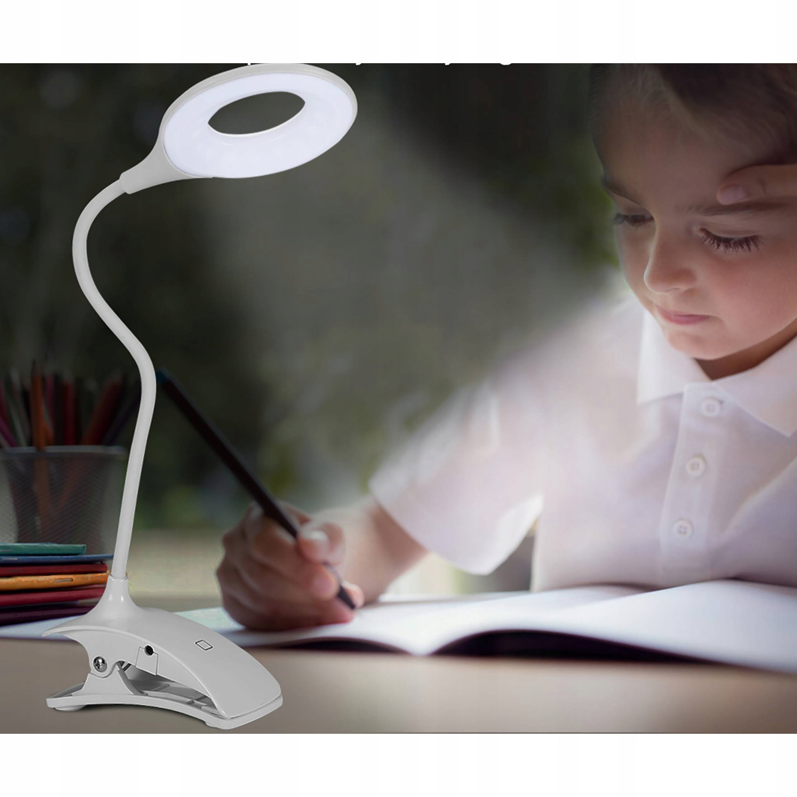 LAMPKA DO CZYTANIA LED Z KLIPSEM USB Kod producenta ZM00897