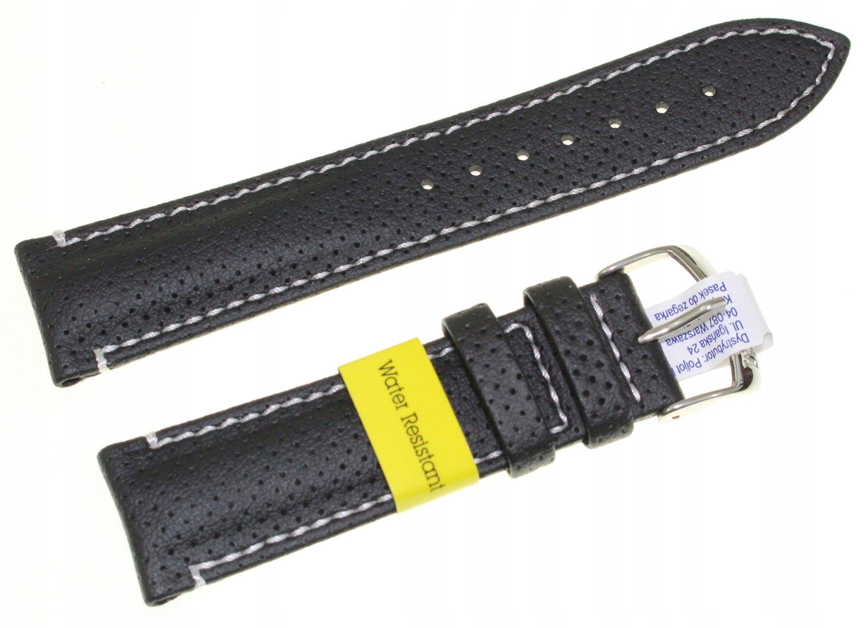 Kožený Voděodolný Pásek Morellato Sport 22 mm