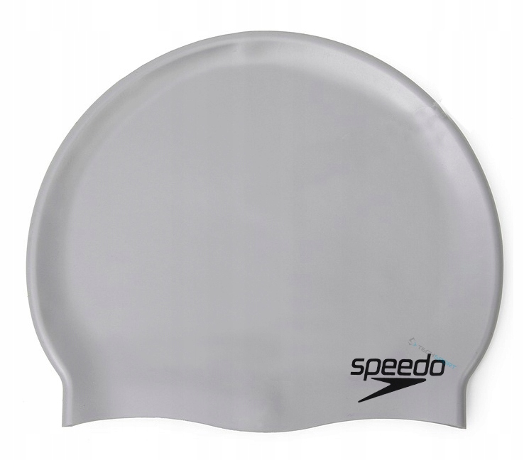 CZEPEK SPEEDO PLAIN FLAT SILIKONOWY NA BASEN
