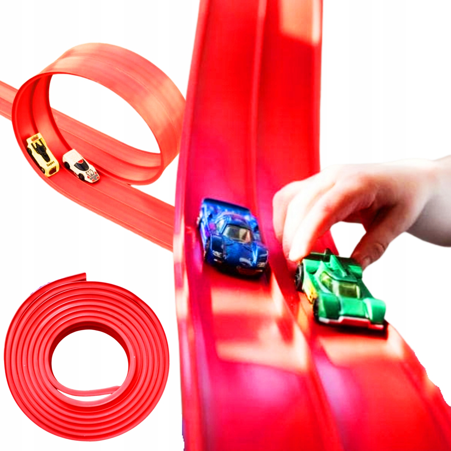 ГОНОЧНАЯ ТРАССА 4 МЕТРА, КРАСНЫЙ ХАРДЕР