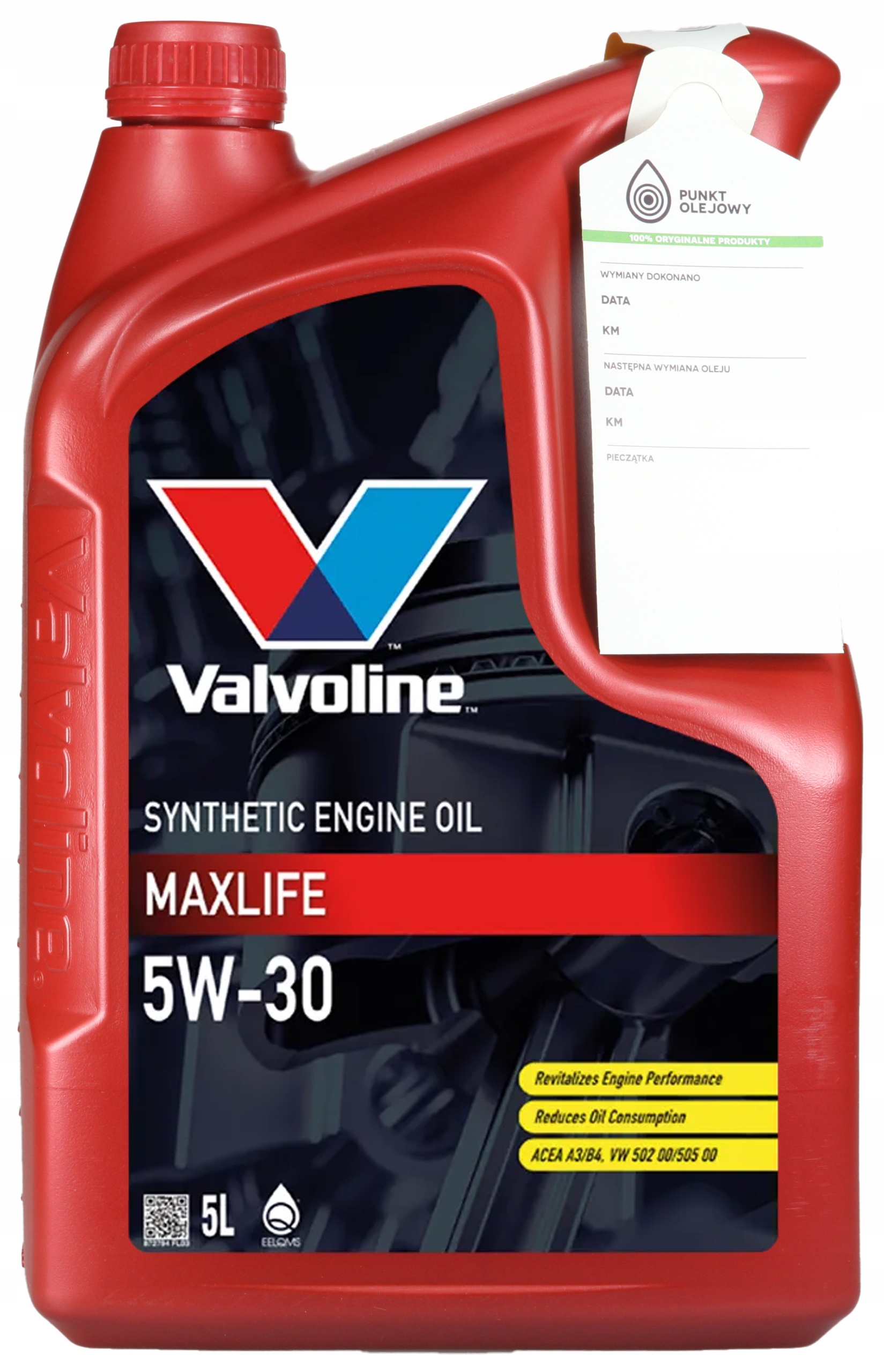 Motorový olej Valvoline Maxlife 5 l 5W-30