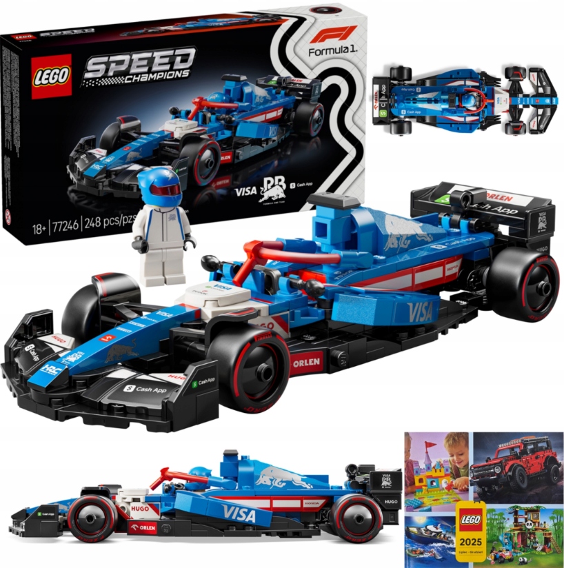 Lego Speed Champions Bolid F1 Formula 1 Auto Sportowe Samochod Wyscig