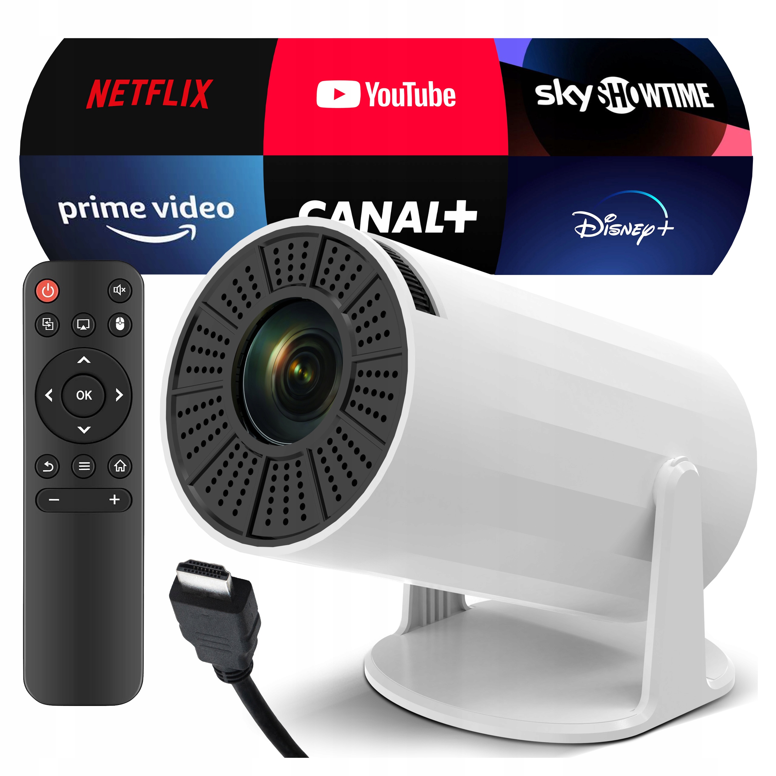 Projektor LCD Tracer Vision Pro biały