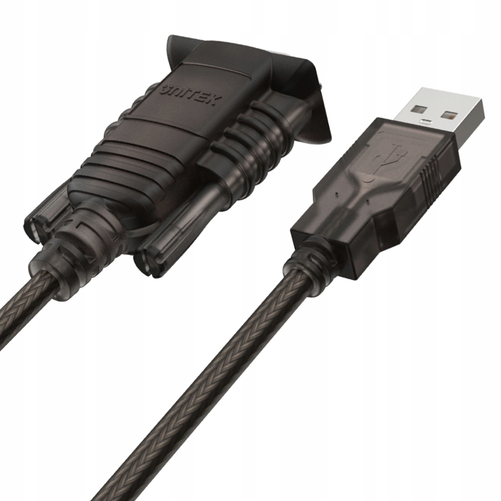 Unitek Y-108 konwerter z USB 2.0 na RS-232, Linux, Windows, Mac OS Stan opakowania oryginalne