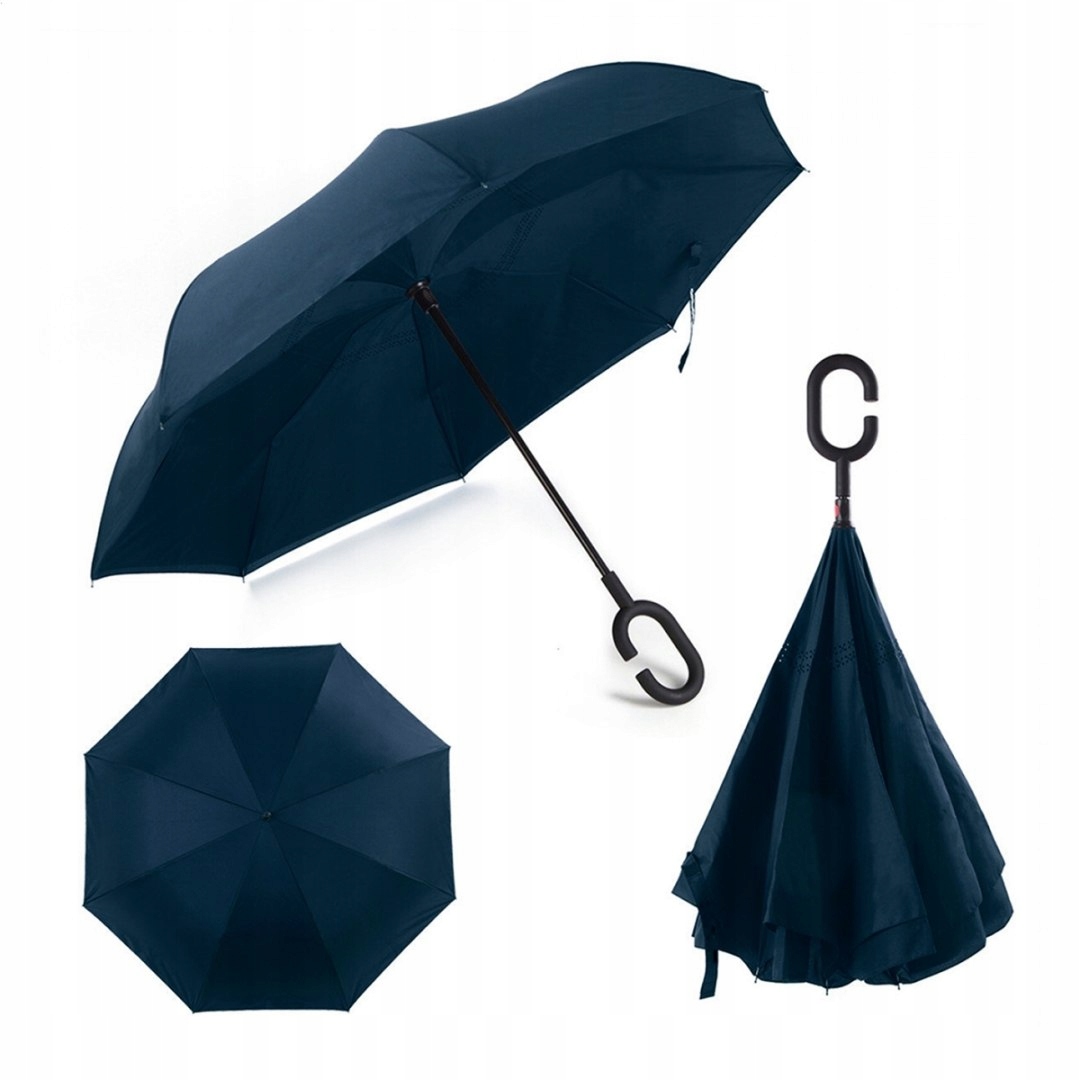

Parasol z Rączką w Kształcie Litery C - Poręczny