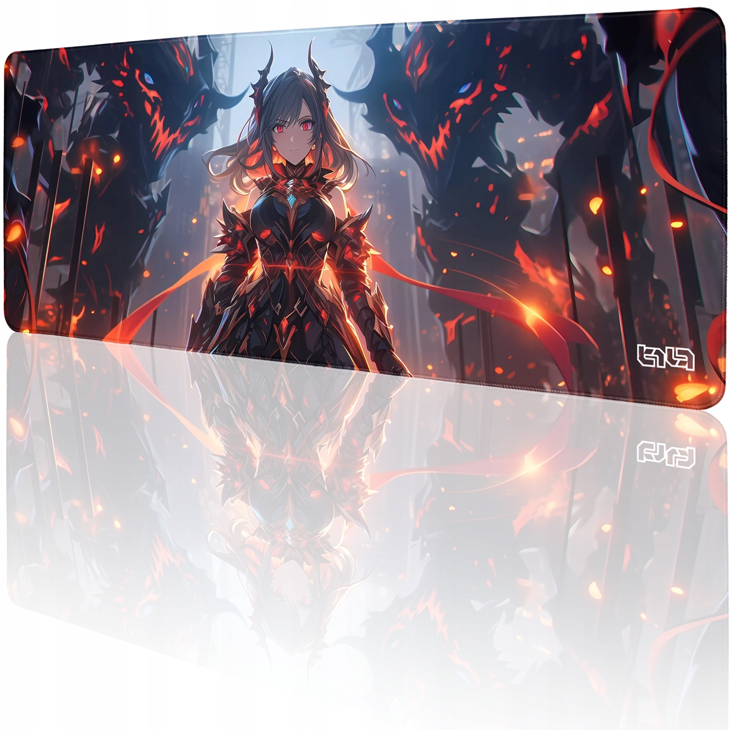 Podkładka Gamingowa Księżna Demonów 80x30 Tilt Gamingowa Duża