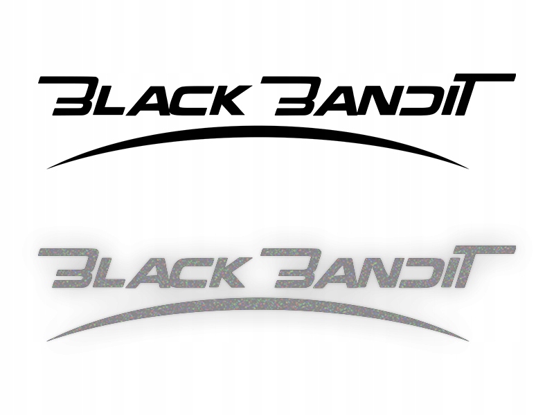 BLACK BANDIT - Naklejka na samochód na auto - ODBL