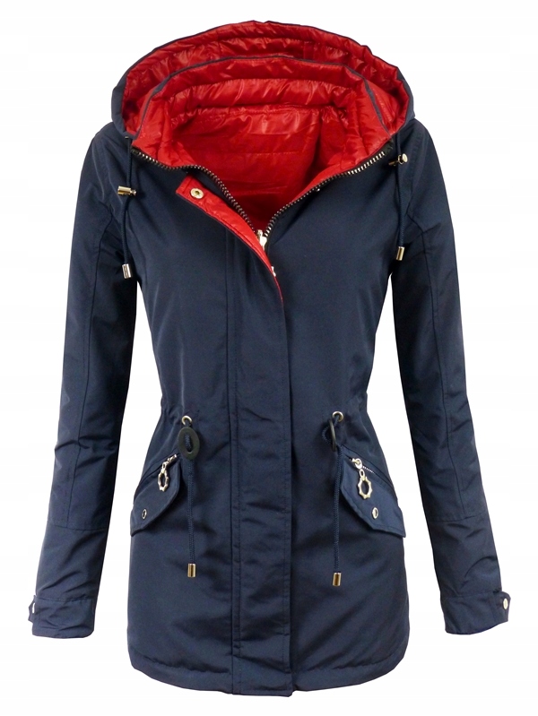 Wiosenna Kurtka Parka Dwustronna P15
