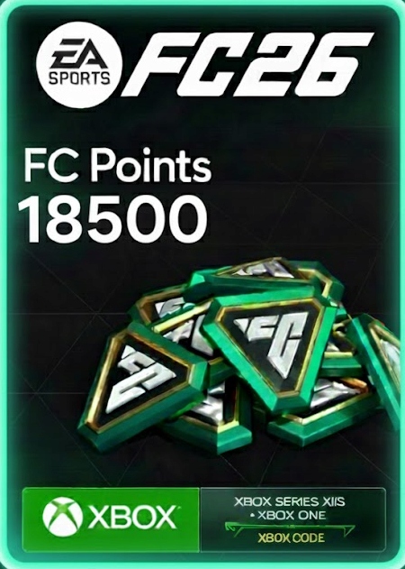 Nabíjecí kód Ea Sports Fc 26 – 18500 Fc Points Xbox Series X|s Xbox