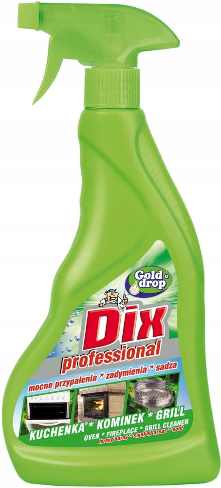 

Płyn do kuchenek/kominka/grilla Dix rozpylacz 0.5l