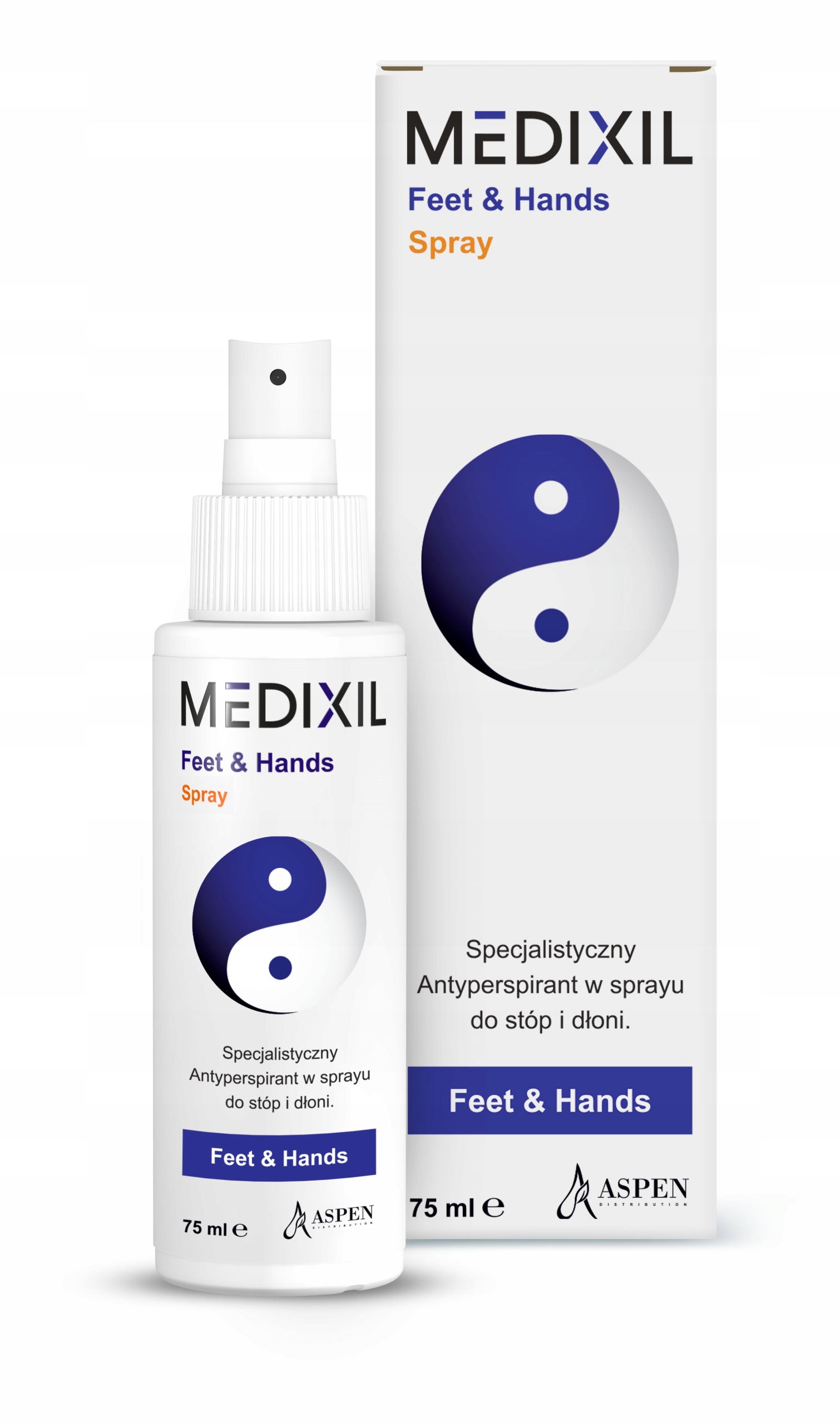 MEDIXIL 75 ml ANTYPERSPIRANT DO STÓP I DŁONI NEW !