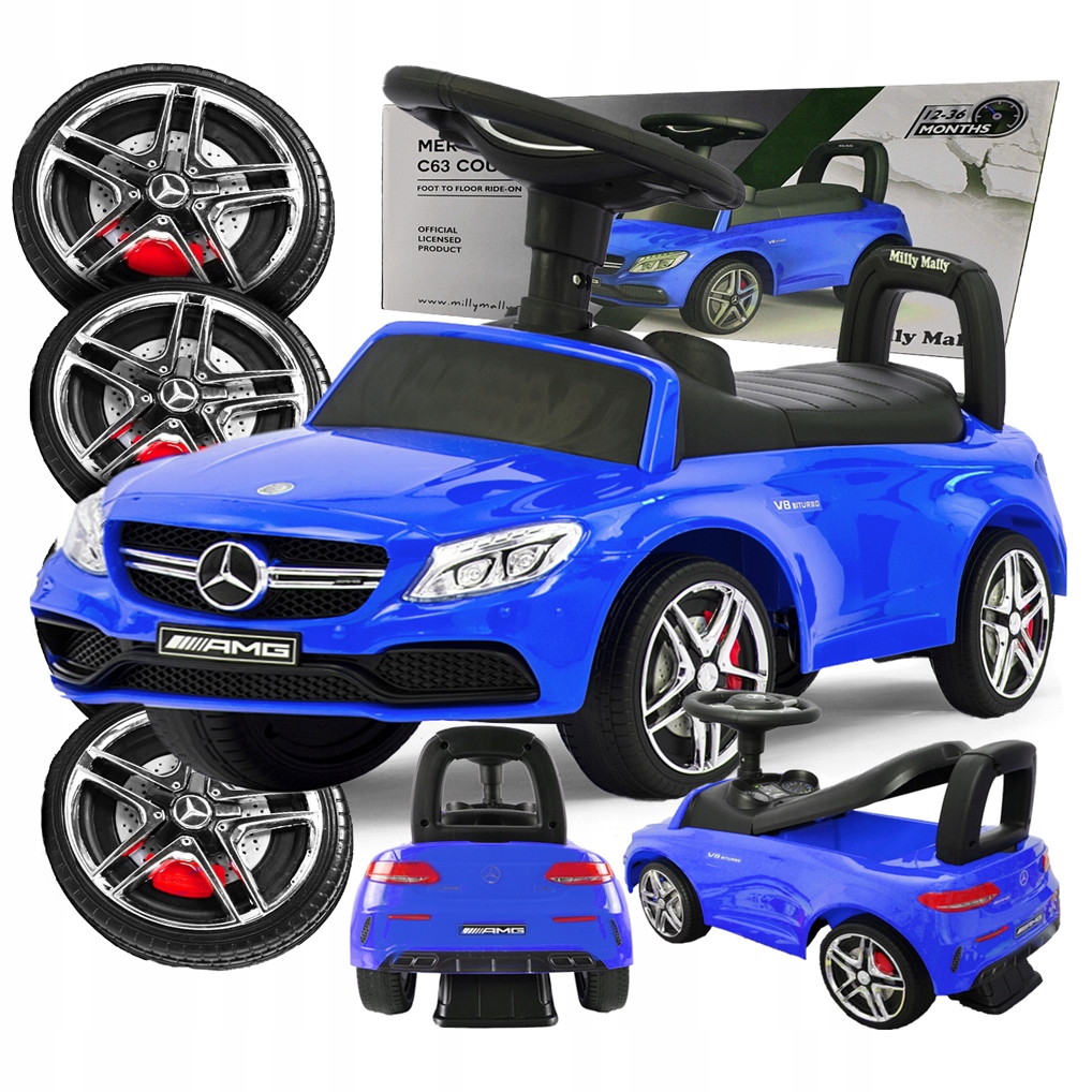 Jeździk Chodzik dla Dzieci Mercedes Audio+klakson
