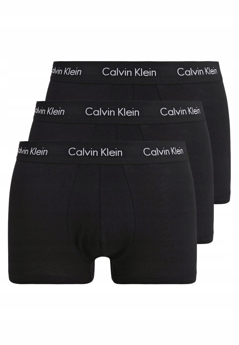 Calvin Klein Spodní Prádlo Boxerky černé velikost XL bavlna 3 páry černé