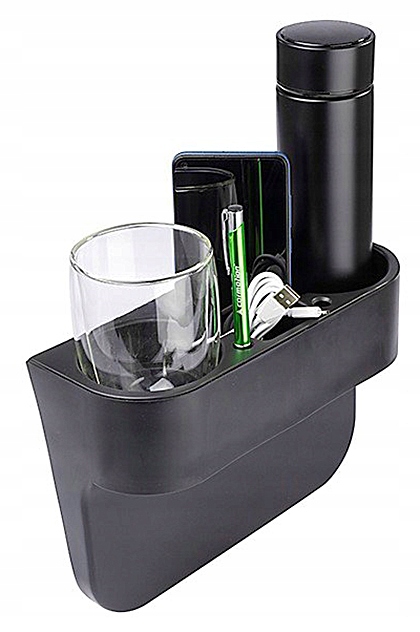 UCHWYT ORGANIZER NA NAPOJE TELEFON DROBIAZGI Q5C96 Rodzaj na kubki