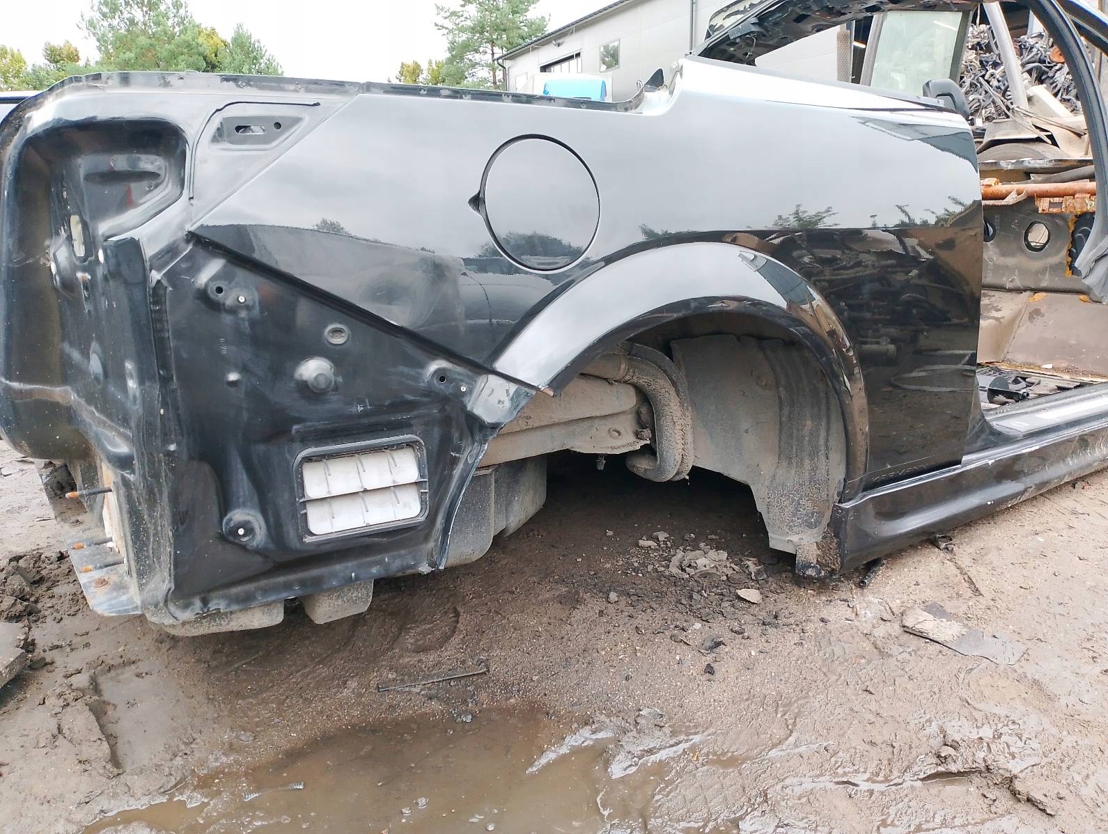 LONGHERONE parafango Destra posteriore RENAULT MEGANE II CC NV676