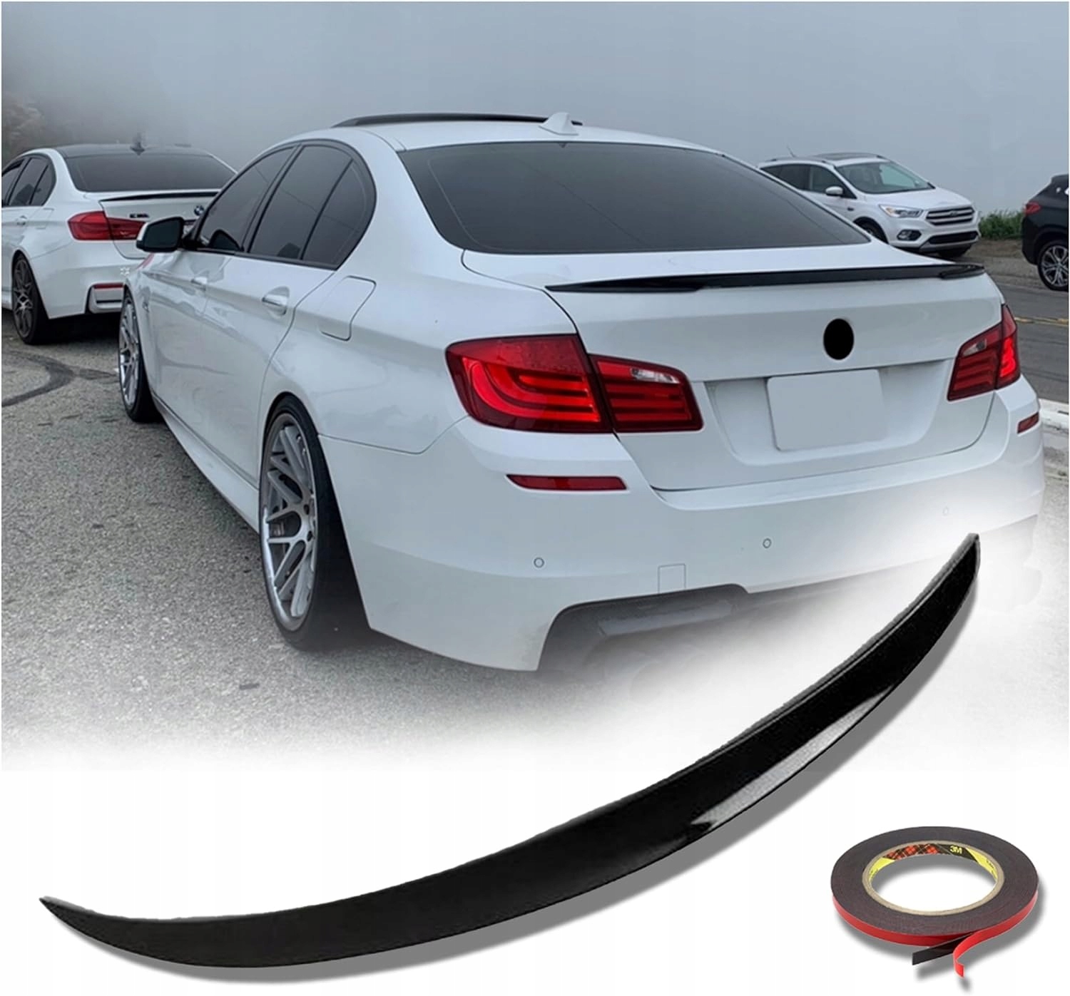 SPOILER BMW 5 F10 LOTKA M Performance TYŁ SPOJLER KLAPY BAGAŻNIKA DOKŁADKA