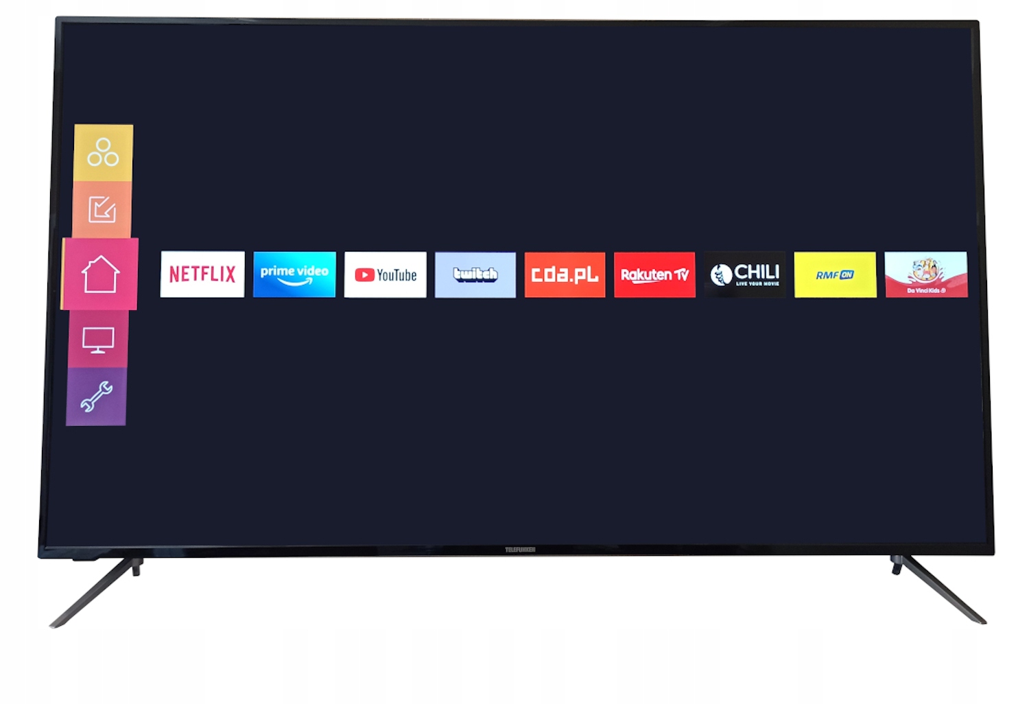 

Smart Tv 65 Telefunken 4K Hdr Bluetooth DVBT2 Hevc