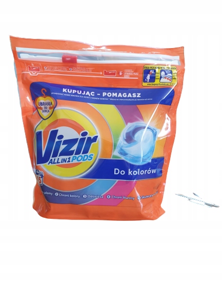 

Vizir All In 1 Pods kapsułki do prania kolor 45