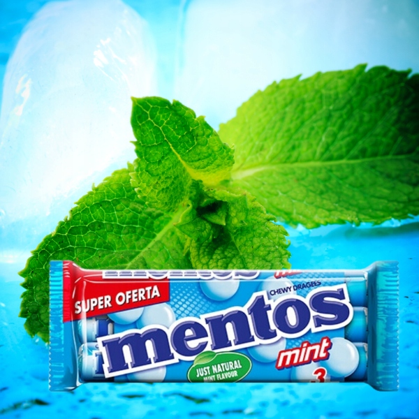 Mentos Minze Kaubonbon 3x38 g — 7