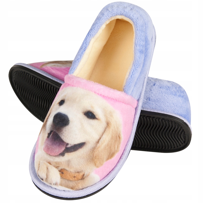 

Kapcie zwierzaki dla dzieci Soxo foto piesek 27-28