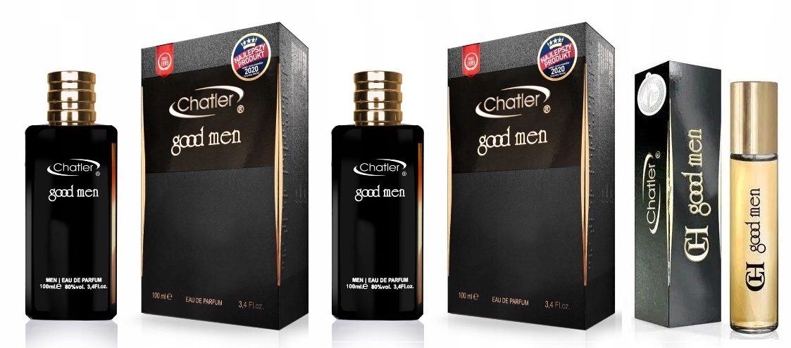 Chatler Good Men 2x100 ml 30 ml parfémovaná voda