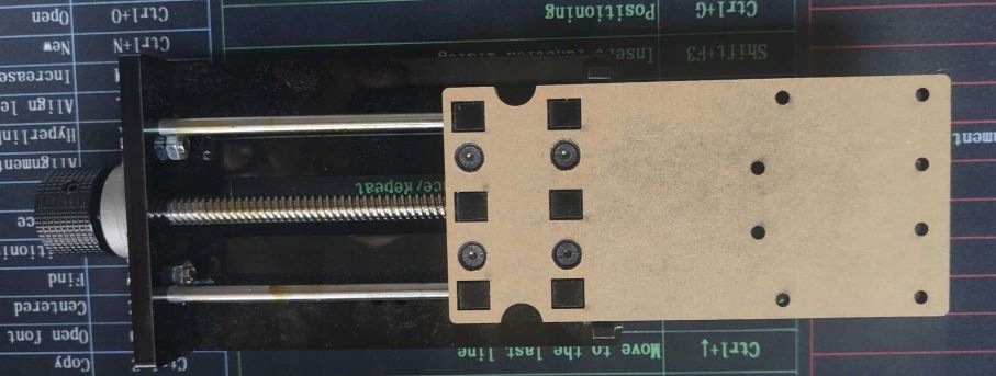 Moduł osi Z do głowicy laserowej Model Zmodul