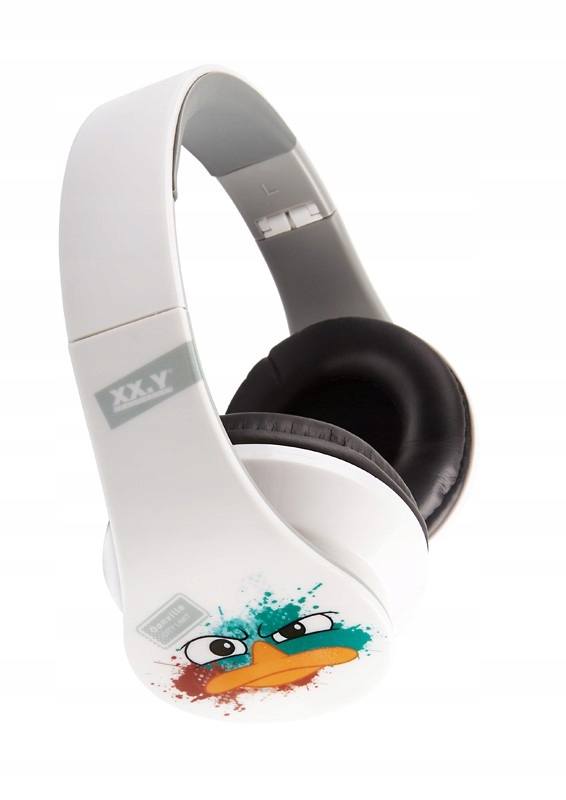 

Słuchawki nauszne Xx.y Disney Phineas Ferb biały
