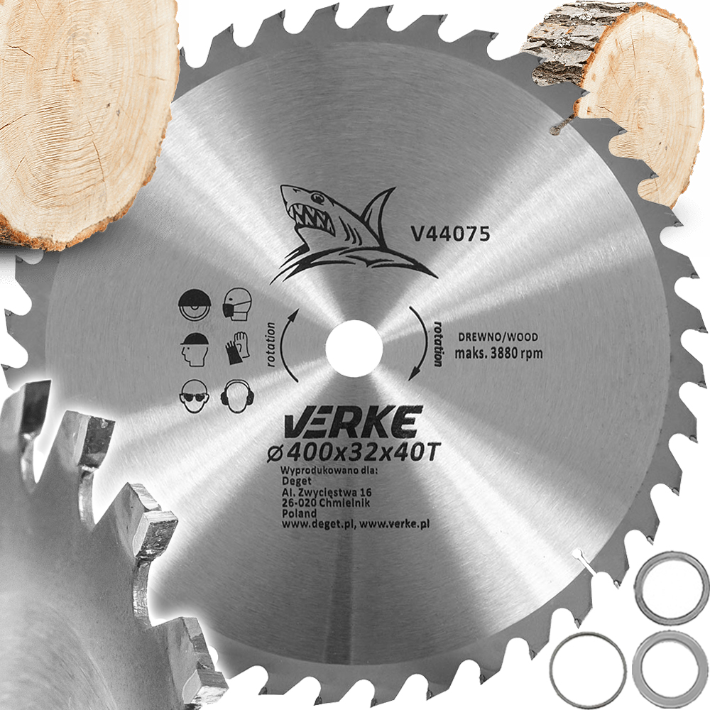 

Tarcza Piła Widiowa Do Drewna 400 x 32mm 40T Widia