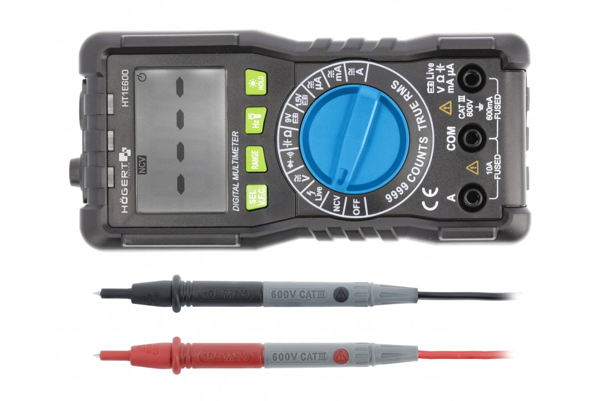 HOGERT Cyfrowy miernik uniwersalny