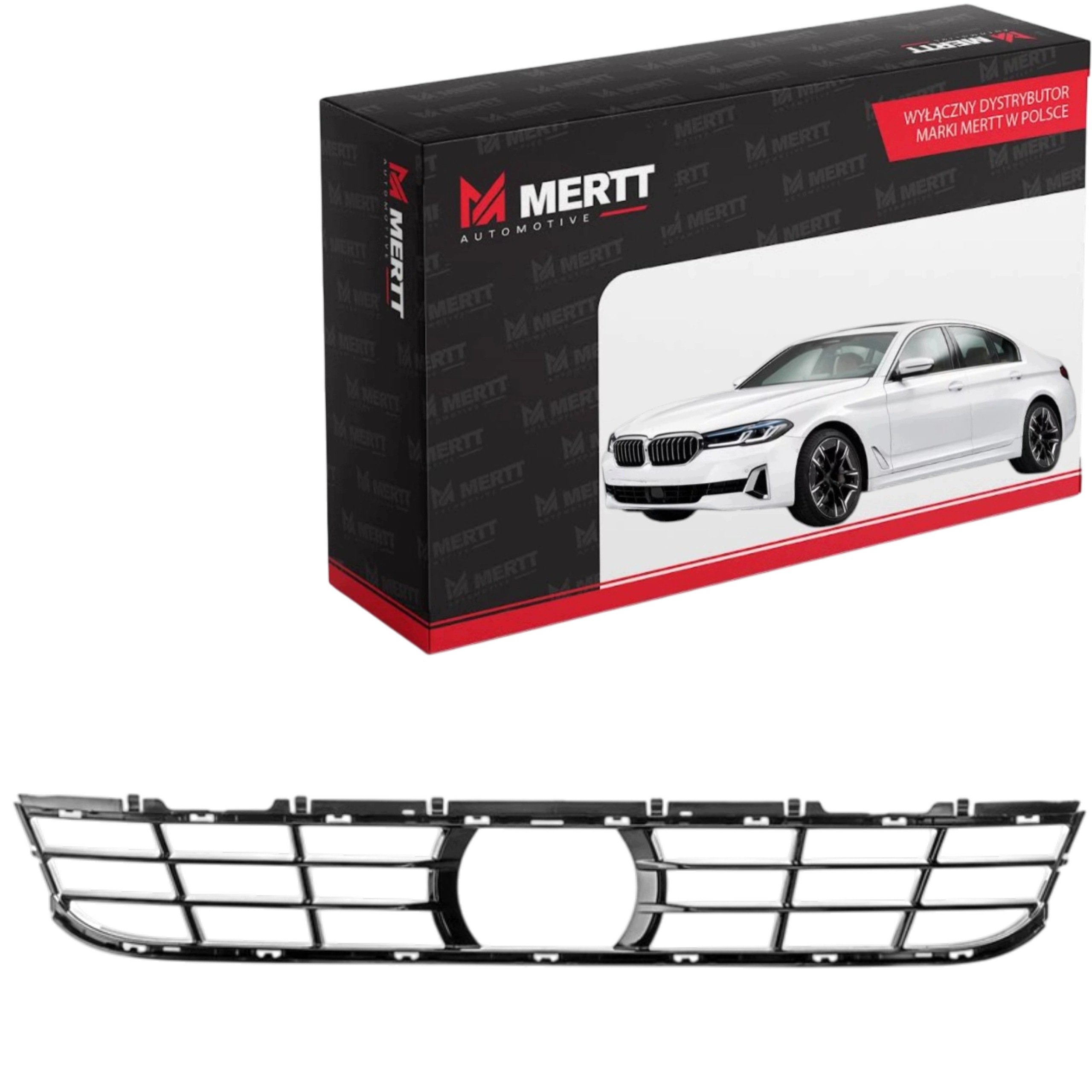 Bmw 5 G30 G31 LCI Středová mřížka Dolního předního nárazníku Acc 51139463474