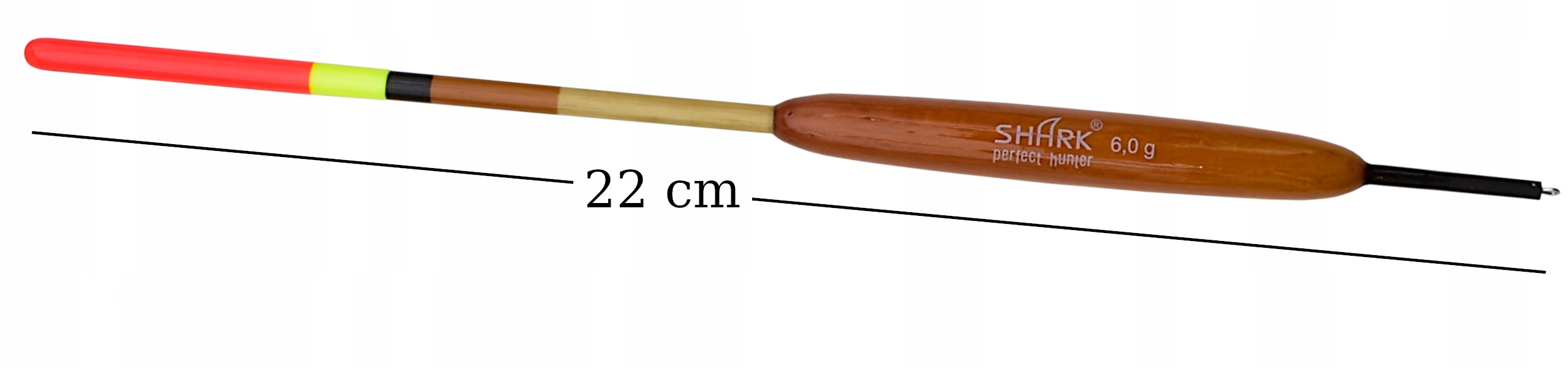 Spławik Przelotowy z BALSY SHARK Perfekt Hunter 6,0 g / 22 cm Marka Shark